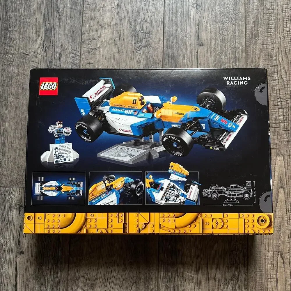 Lego Icons Williams Racing Car F1 FW14B & Nigel Mansell - Set 10353